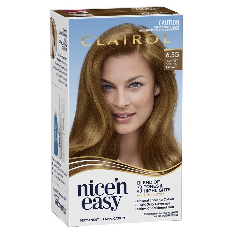Clairol Nice n Easy 6.5G Light Golden Brown