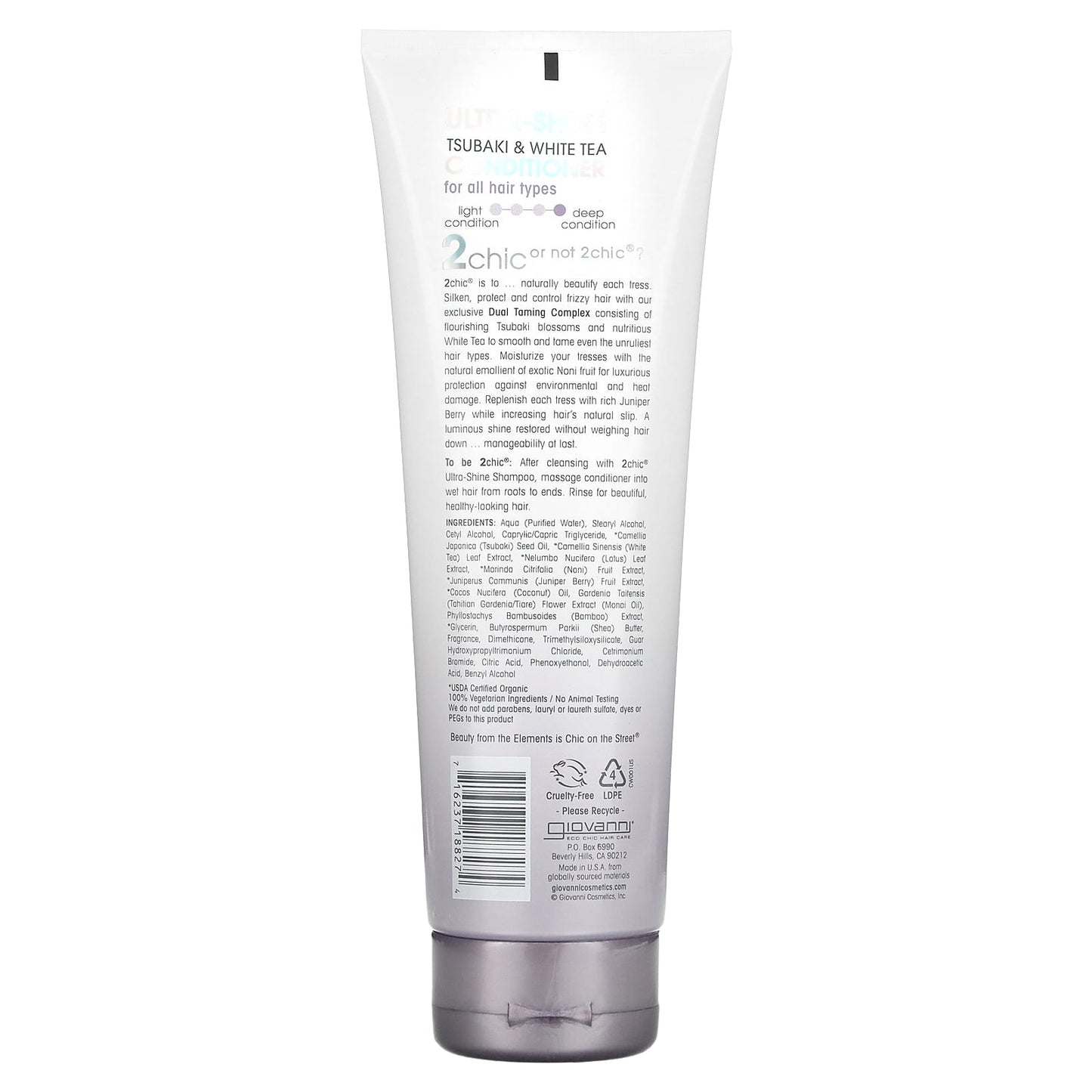 Giovanni Conditioner 2chic Ultra Shine All Hair 250ml