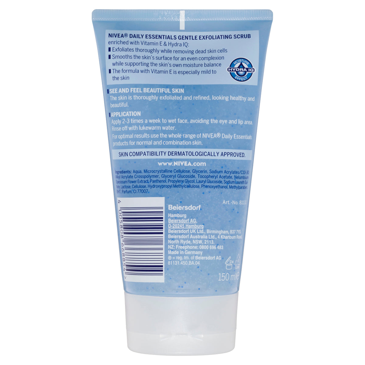 Nivea Visage Daily Essentials Gentle Exfoliating Scrub 150ml