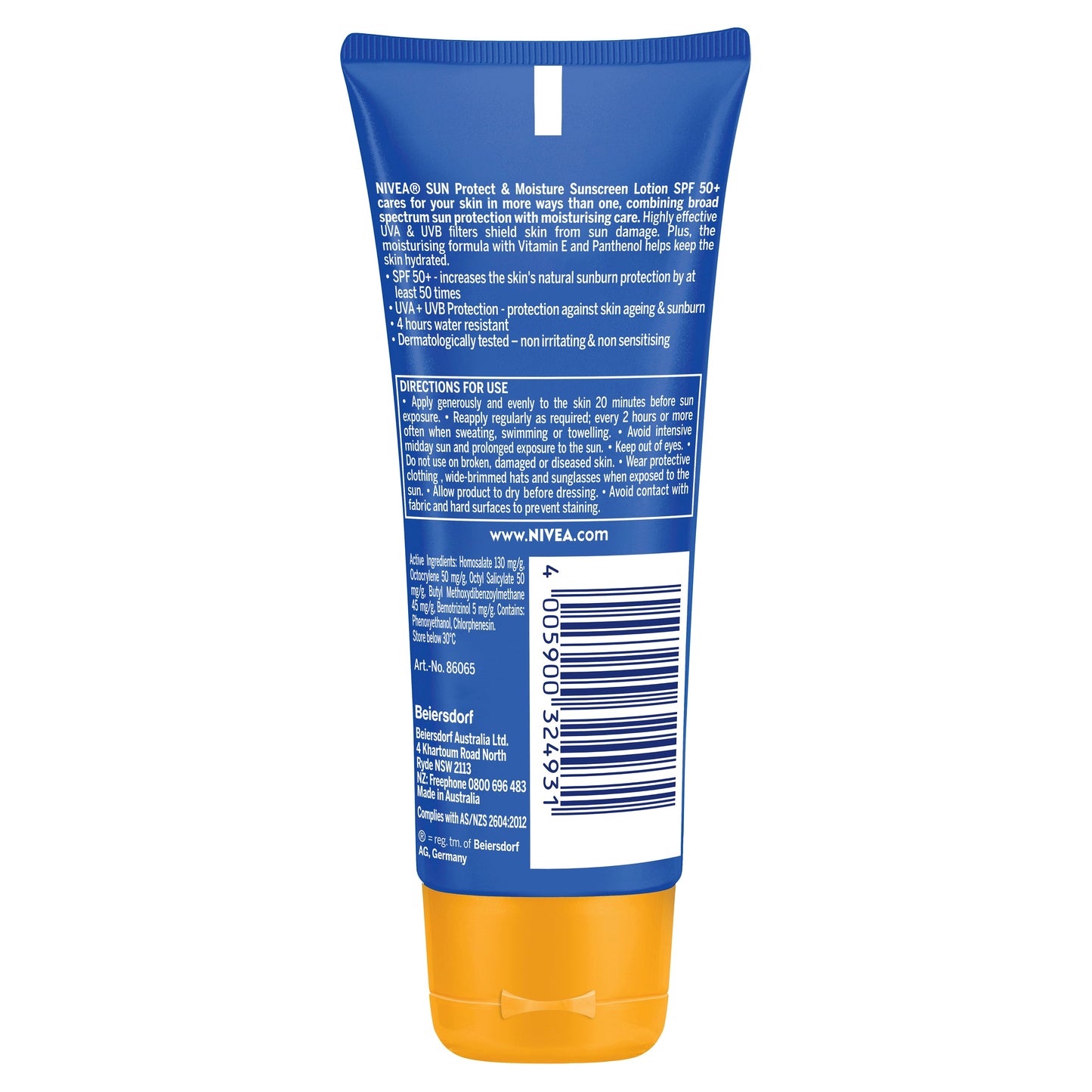 Nivea Sun SPF 50+ Protect & Moisture 100ml