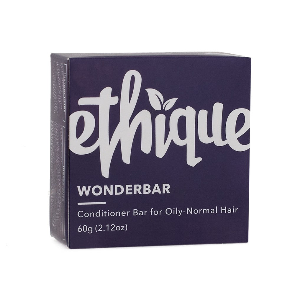 ETHIQUE Solid Conditioner Bar Wonderbar - Oily Or Normal Hair 60g