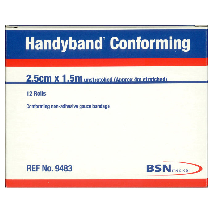 Handy Handyband Easifix K Retention Bandages 2.5cm X 1.5m 1 Each
