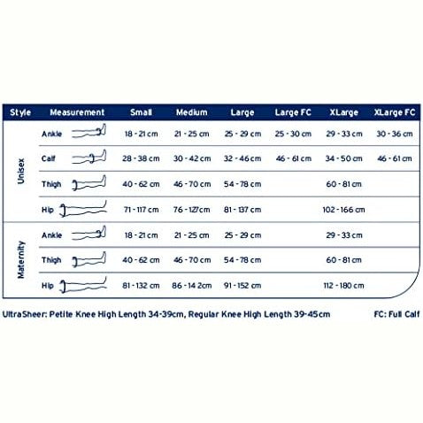 Jobst Ultrasheer Cl1 15-20 Phlebology Knee High Ct 15-20 Black Medium 1 Pair