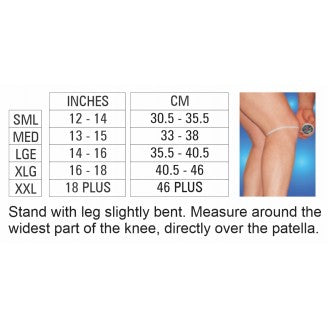 Body Assist Extra Length Elastic Knee