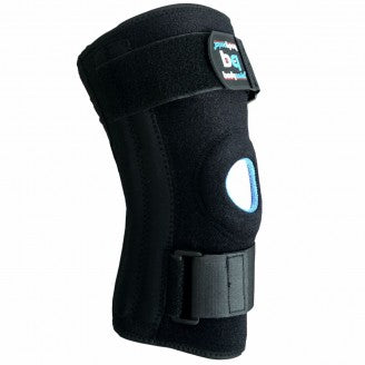 Body Assist Patella Knee Support With Side Stays Black