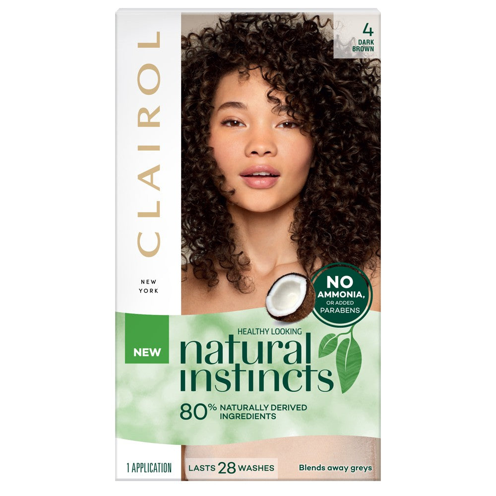 CLAIROL Natural Instincts 4 Dark Brown
