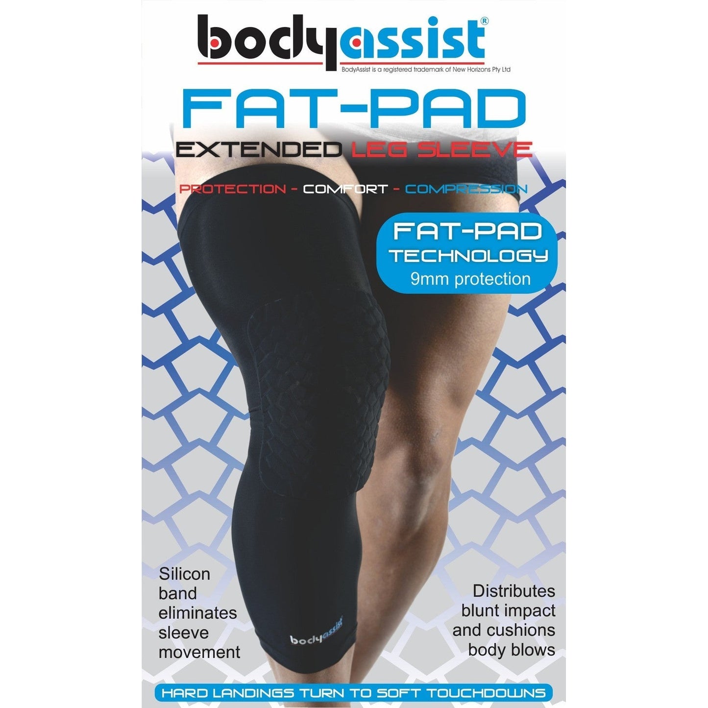 FATPAD EXTENDED KNEE SLEEVE (SINGLE)