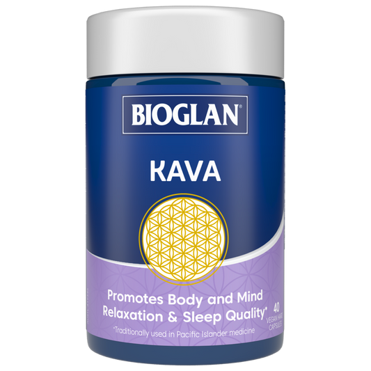 Bioglan Kava 40 Capsules