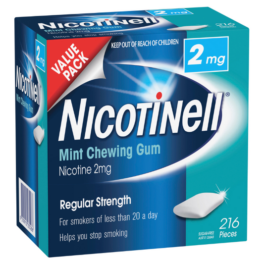 Nicotinell Gum 2mg Mint 216 PK