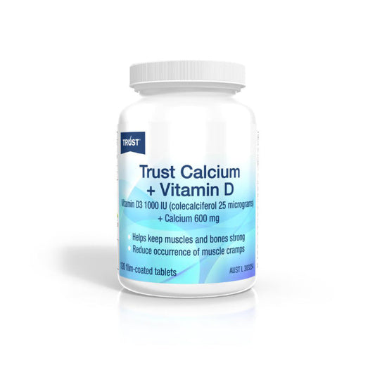 Trust Calcium + Vitamin D 120 Tablets