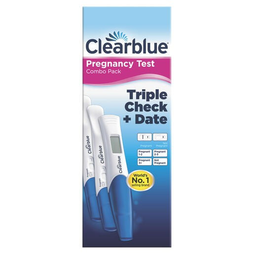 Clearblue Pregnancy 1 Digital Test & 2 Visual Test Kit
