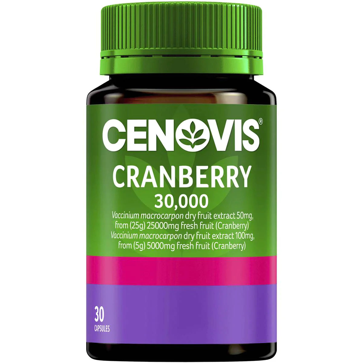Cenovis Cranberry 30,000 30 Capsules
