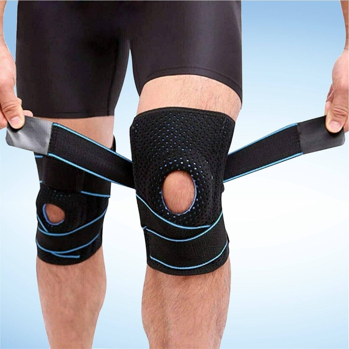 Bodyassist Gel Knee Sports Support With Stability Strap