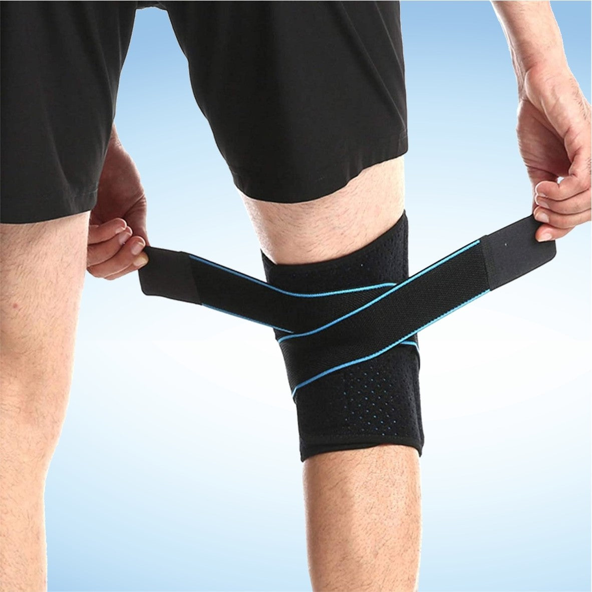 Bodyassist Gel Knee Sports Support With Stability Strap