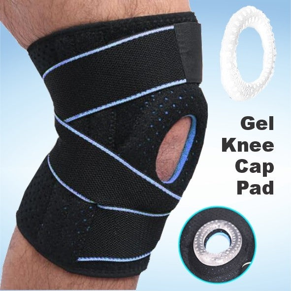 Bodyassist Gel Knee Sports Support With Stability Strap