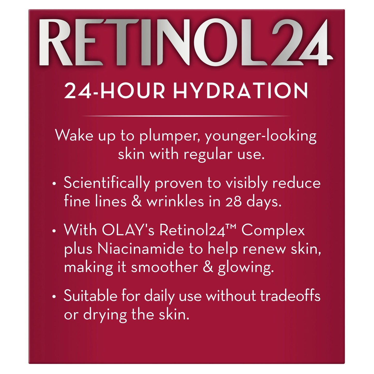OLAY Regenerist Retinol24 Face Cream Moisturiser 50g