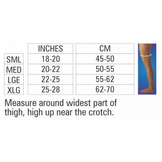 Body Assist Elastic Thigh Sleeve