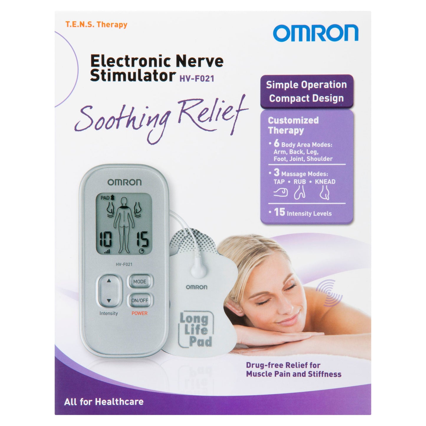 Omron HV-F021 Electronic Nerve Stimulator