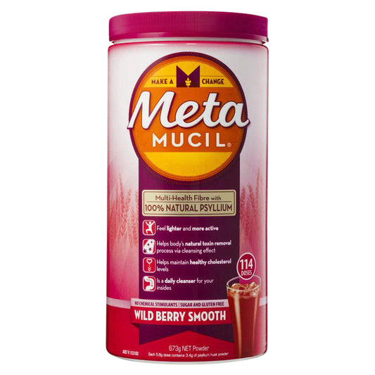 Metamucil Smooth Wild Berry 114 Dose 673g