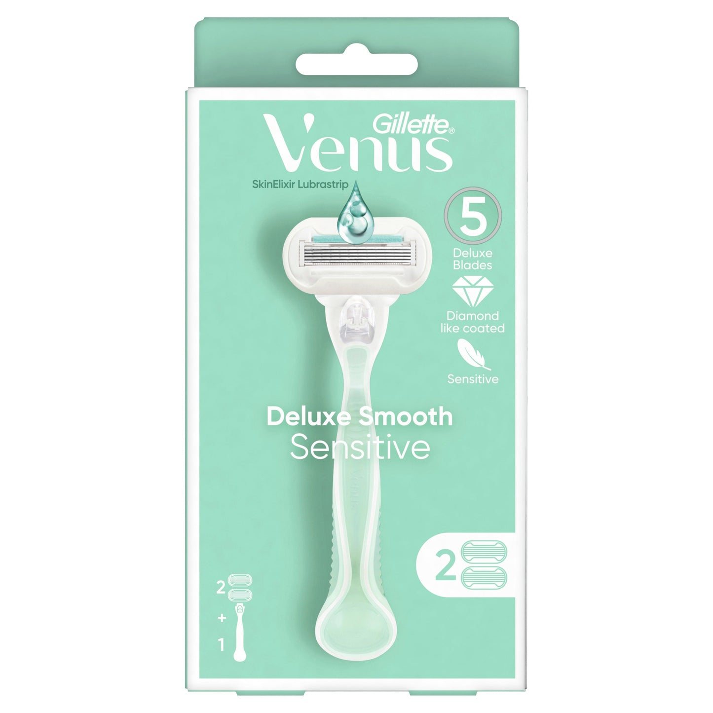 Gillette Venus Deluxe Smooth Sensitive Women's Razor