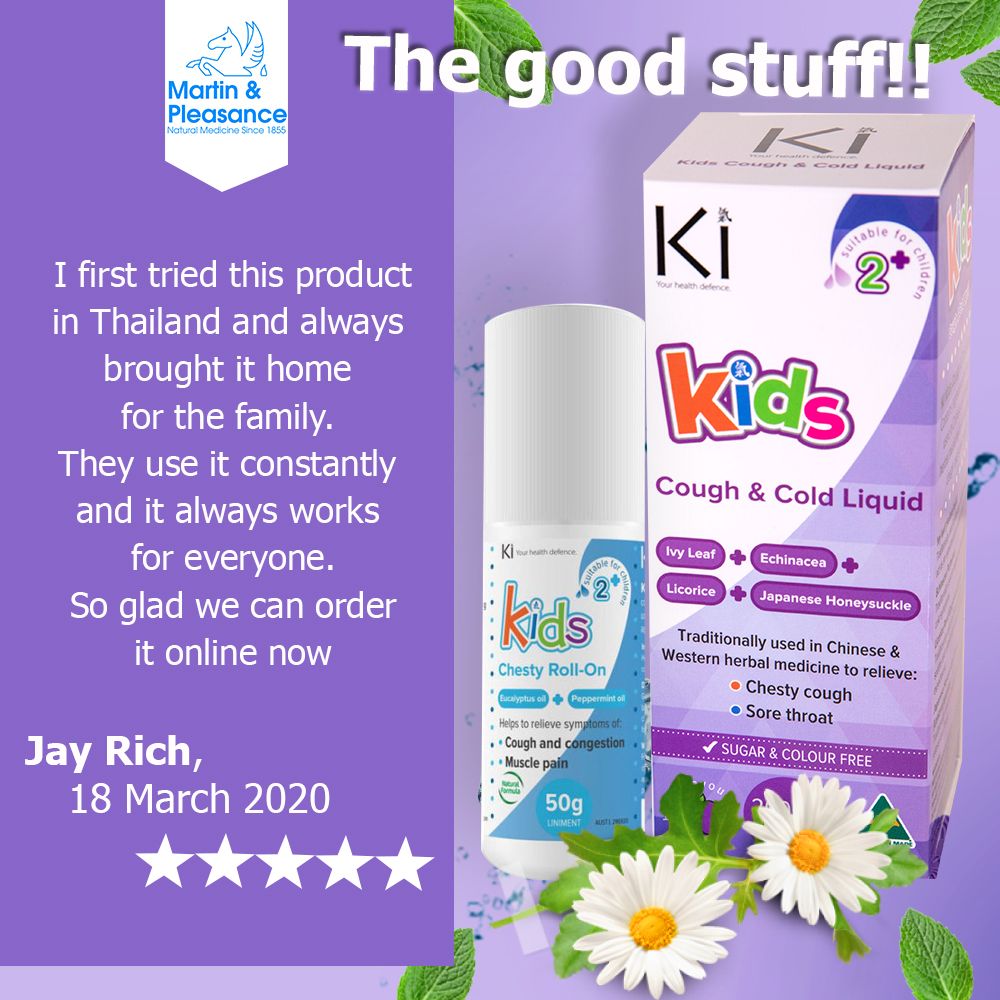MARTIN & PLEASANCE Ki Kids Chesty Roll-On 50g