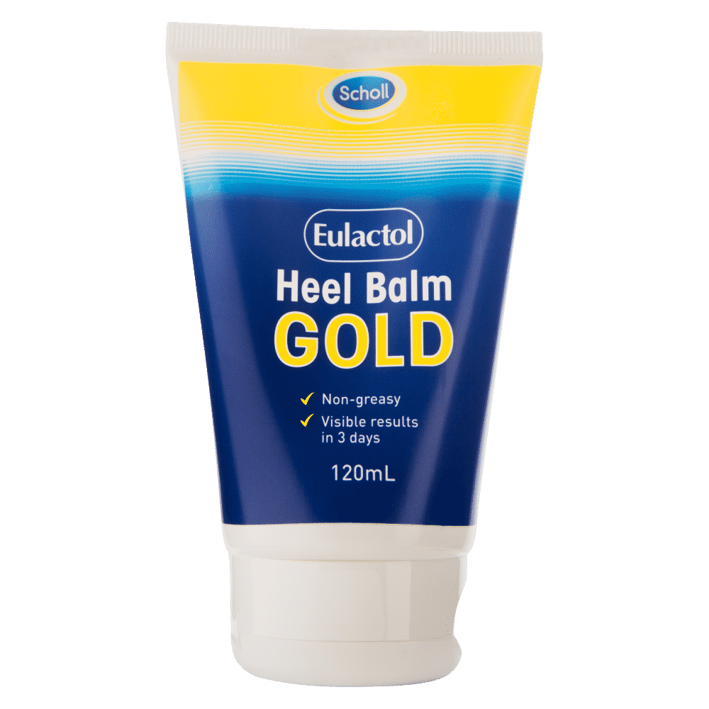 Scholl Eulactol Cracked Heel Balm Gold 120ml