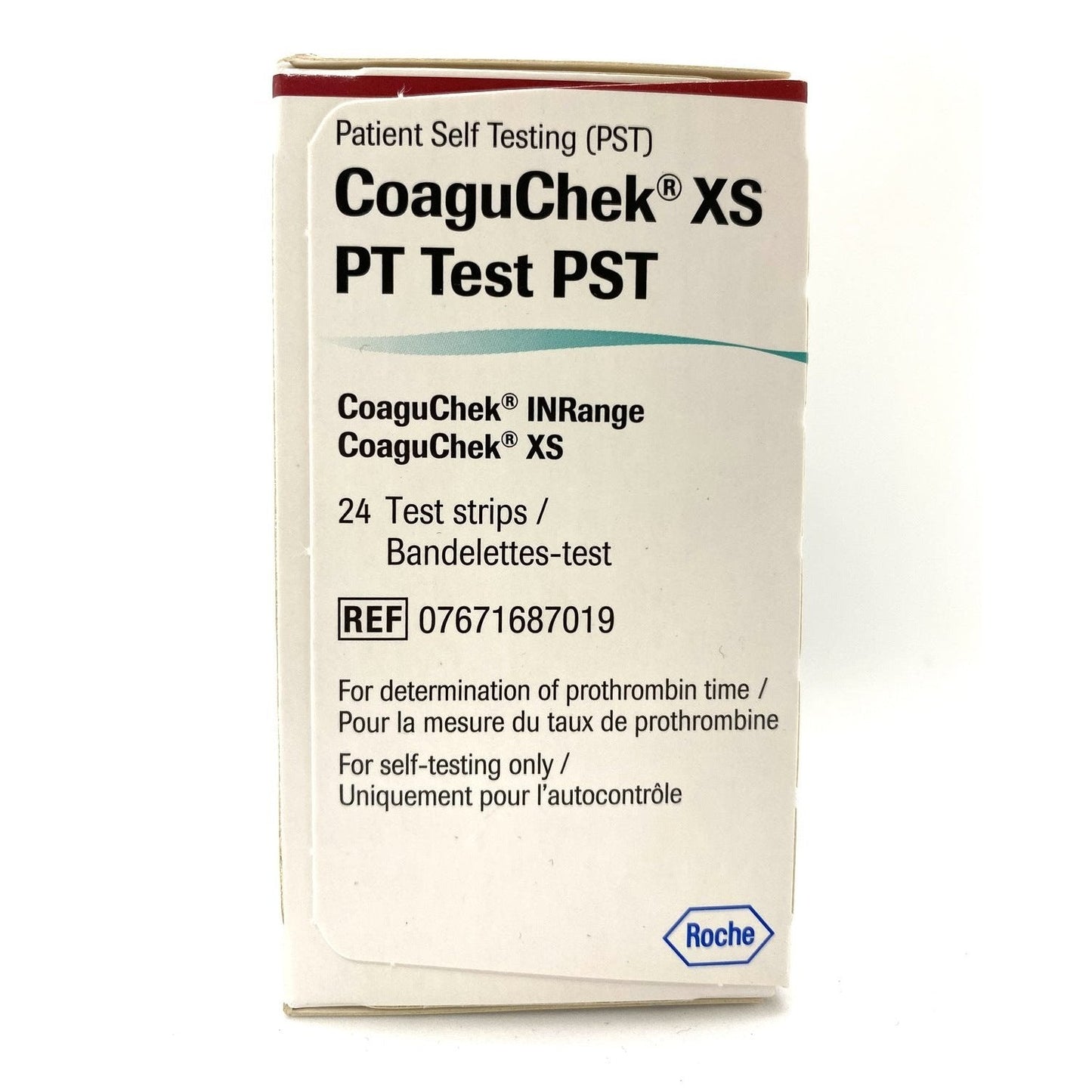 Coaguchek Xs Pt Pst Strips 24pk (6 Months+ Expiry)