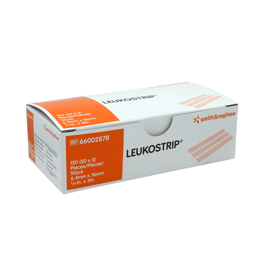 Leuko Leukostrip Closure Strips 6.4mm X 76mm 50 Pack