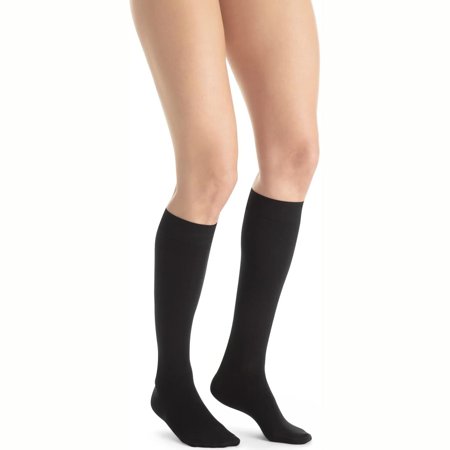 Jobst Ultrasheer Cl1 15-20 Phlebology Knee High Closed Toe 15-20mmhg Black X-large1 Pair