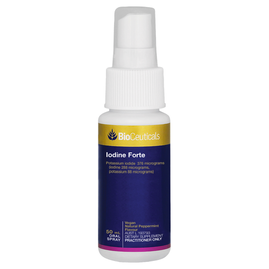 BioCeuticals Iodine Forte 50mL Oral Liquid Spray Pharmacist Only Medicine