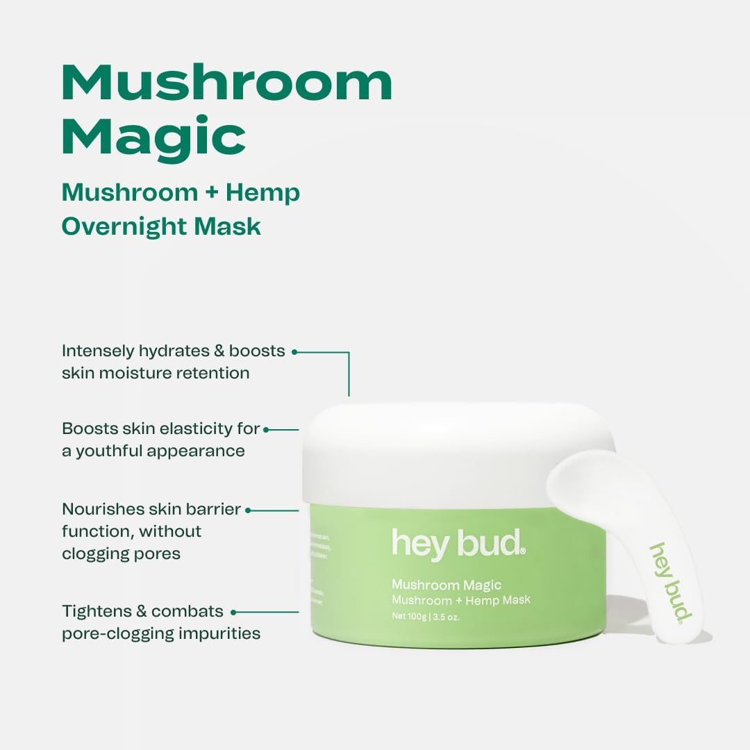Hey Bud Mushroom + Hemp Hydrating Mask 100g