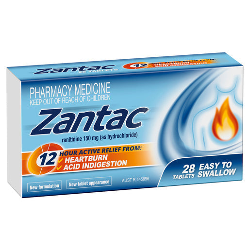Zantac 12 Hour Action Tablets 150mg 28 Tablets