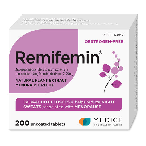 Remifemin Menopause Symptom Relief 200 Tablets