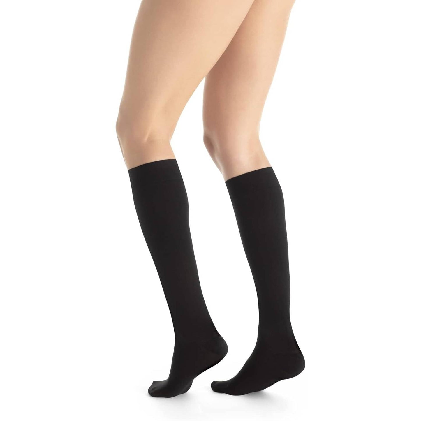 Jobst Ultrasheer Cl1 15-20 Phlebology Knee High Closed Toe 15-20mmhg Black X-large1 Pair