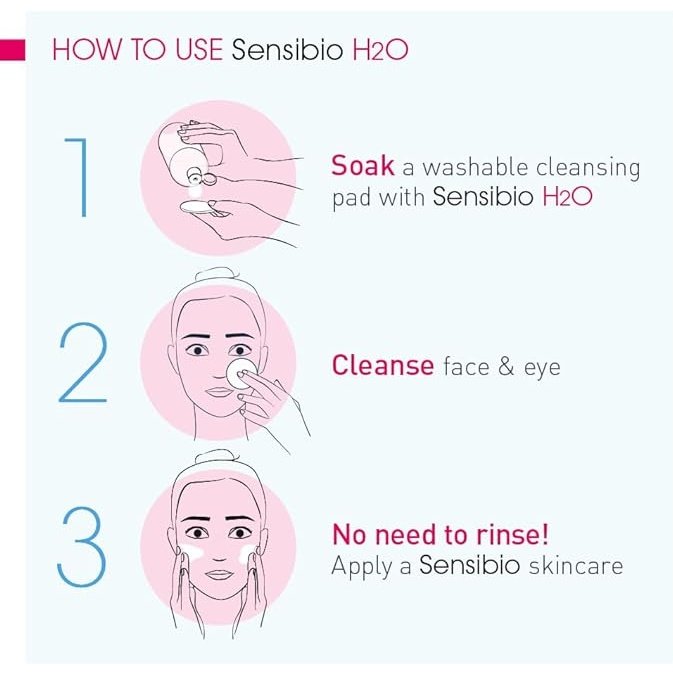 Bioderma Sensibio H2O Soothing Micellar Water Cleanser for Sensitive Skin 100ml