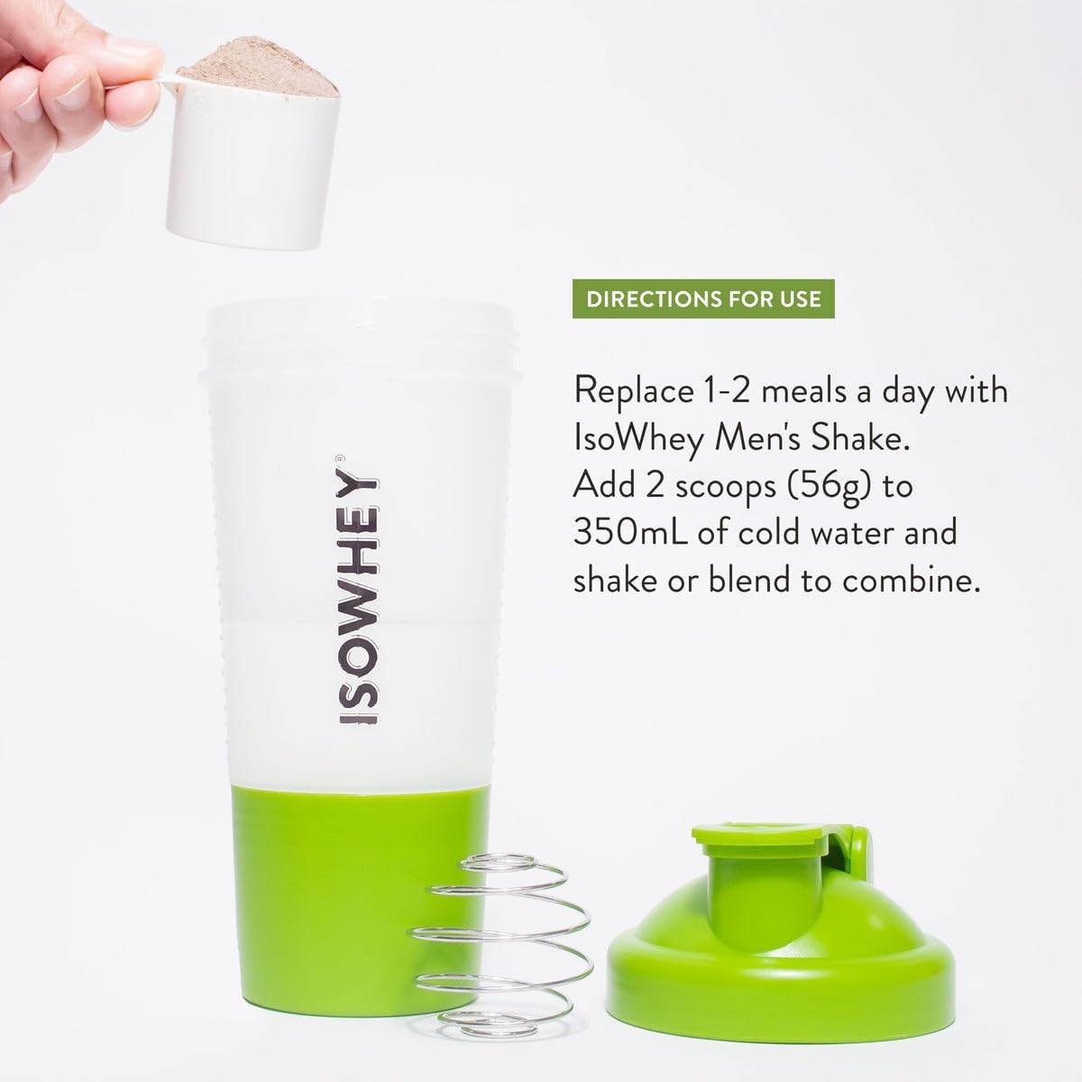 Isowhey Men's Shake Chocolate 840g