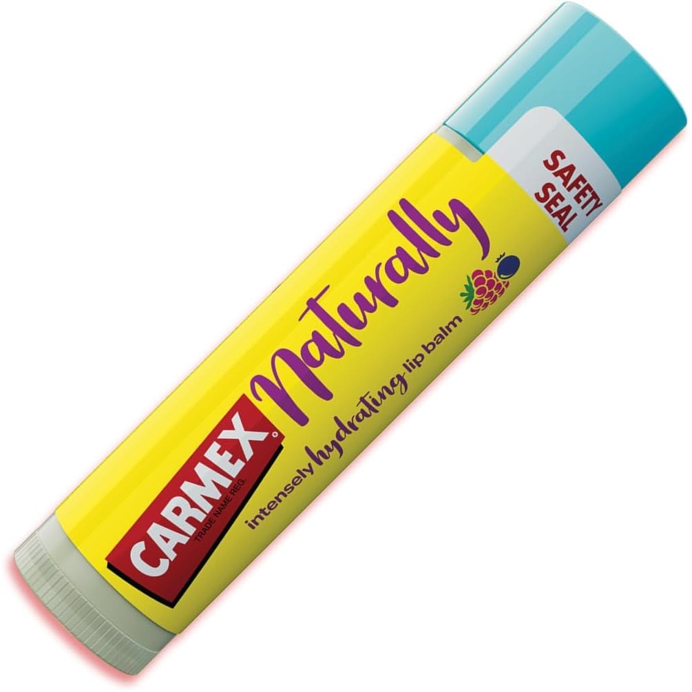 Carmex Naturally Intensely Hydrating Lip Balm Berry 4.2g