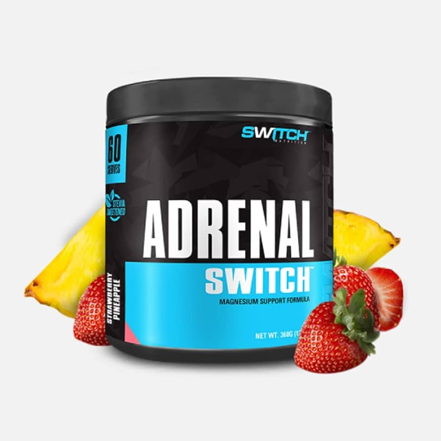 SWITCH NUTRITION Adrenal Magnesium Support Formula Strawberry Pineapple 150g