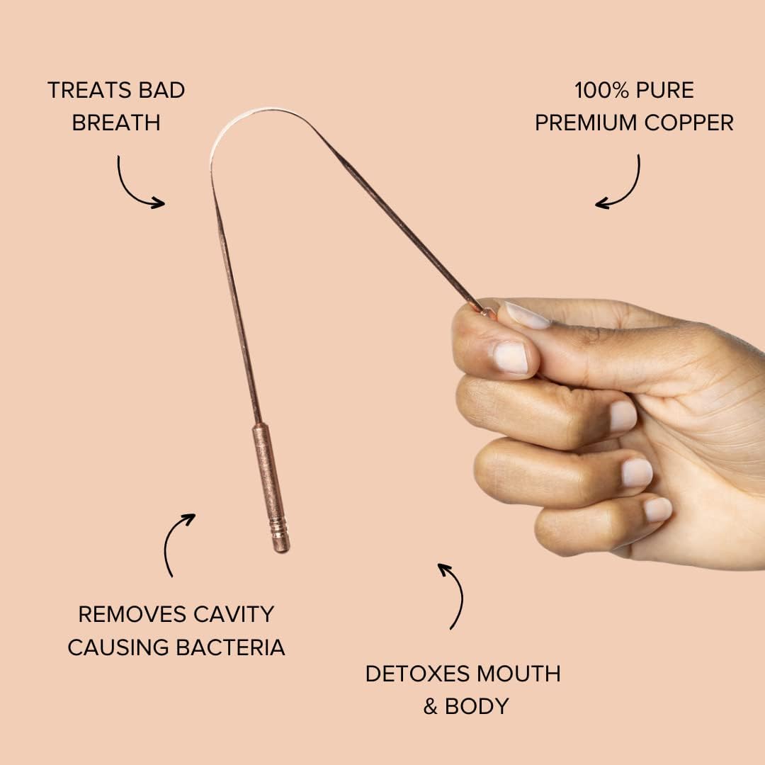Keeko Premium Copper Tongue Cleaner 1Pk