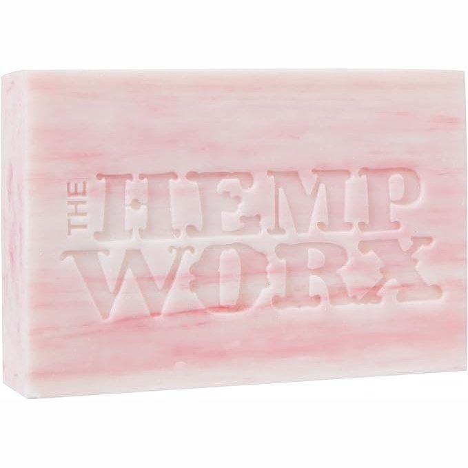 The Hemp Worx Rose, Geranium & Patchouli Soap 120g