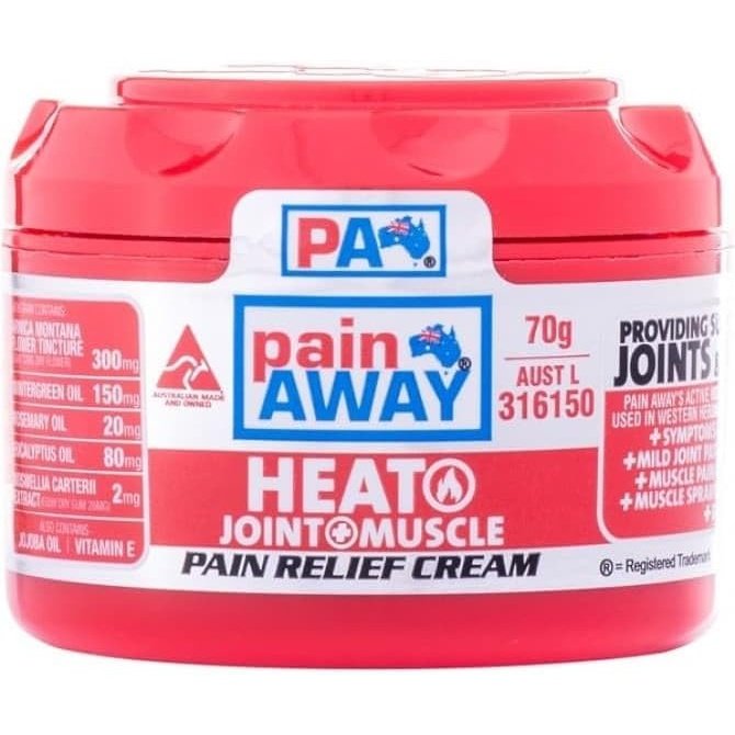 Pain Away Heat Plus Pain Relief Cream 70g