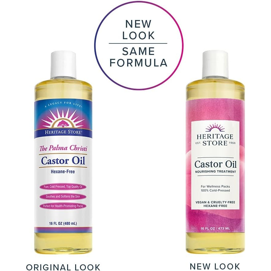 HERITAGE STORE Castor Oil Nourishing Treatment 473ml