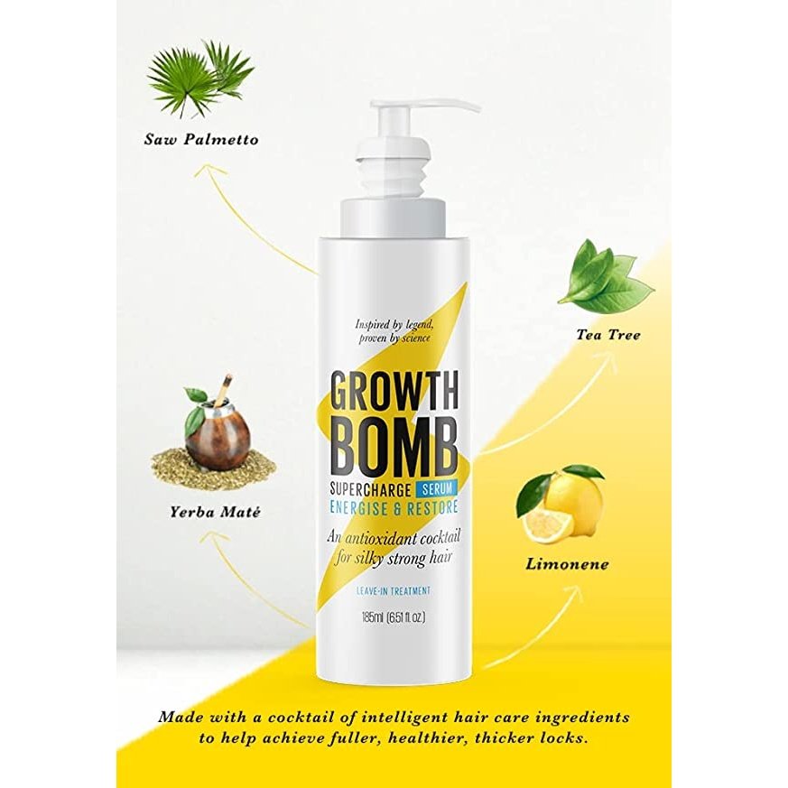 Growth Bomb Hair Growth Super Charge Serum 185ml