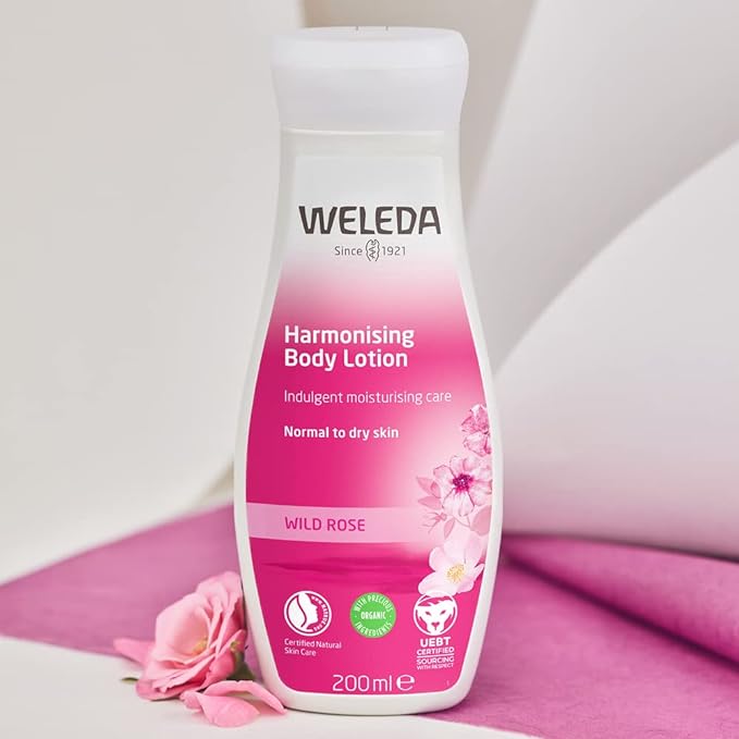 Weleda Organic Body Lotion Harmonising (Wild Rose) 200ml