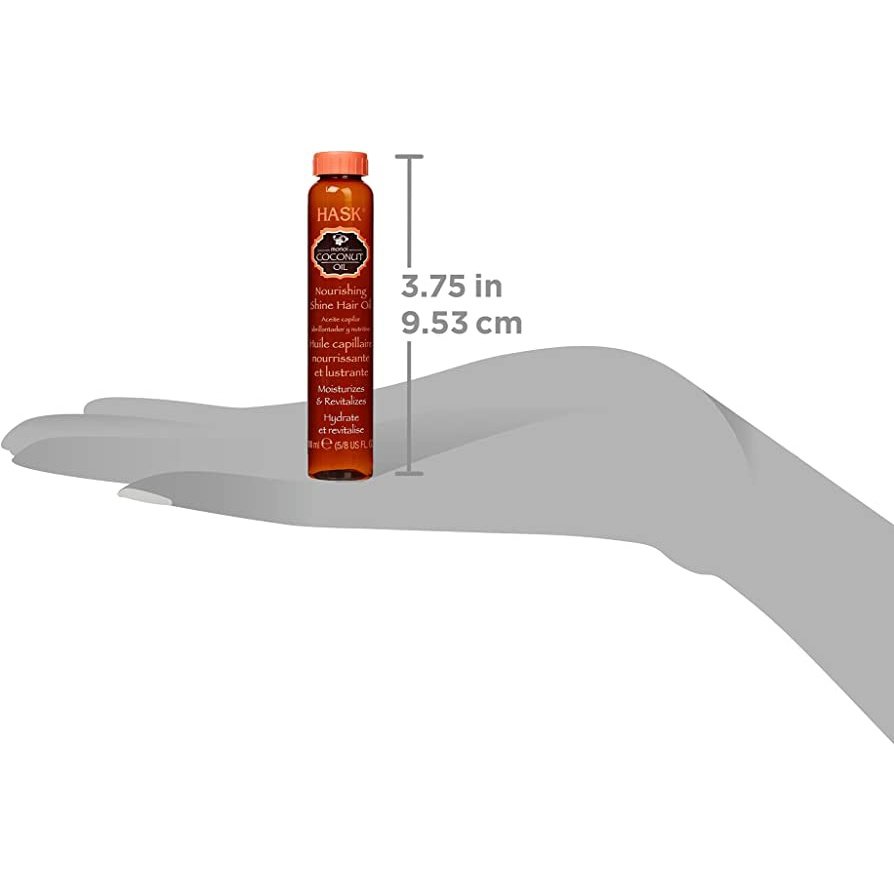 HASK COCONUT OIL VIAL 18ML