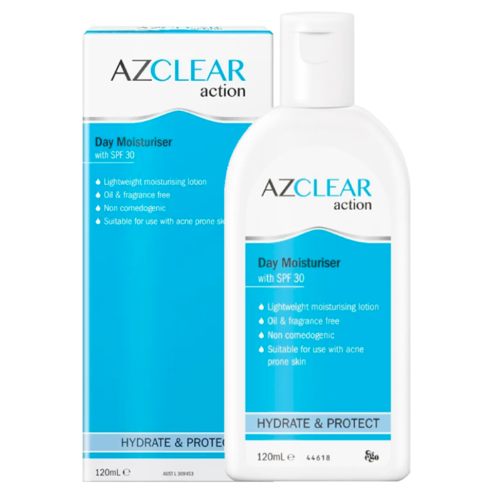 Ego Azclear Action Moisturiser SPF 30+ 120ml
