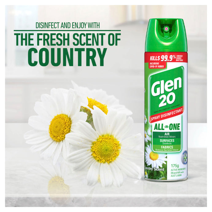 Glen 20 Disinfectant Country Scent 175g