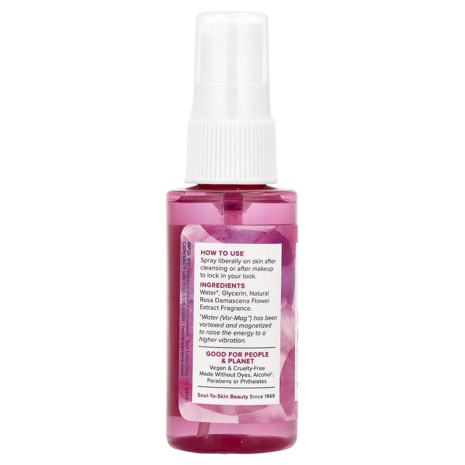 HERITAGE STORE Rosewater & Glycerin Hydrating Facial Mist 59ml