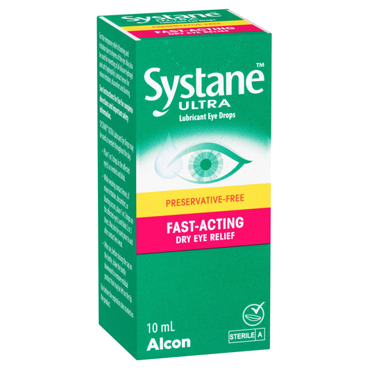 Systane Ultra Multi Dose Preservative Free Lubricant Eye Drops 10ml