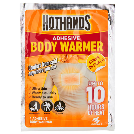 Hot Hands Adhesive Body Warmer Patch 1 Each